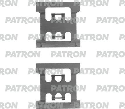 Patron PSRK1160 - Accessory Kit for disc brake Pads autospares.lv