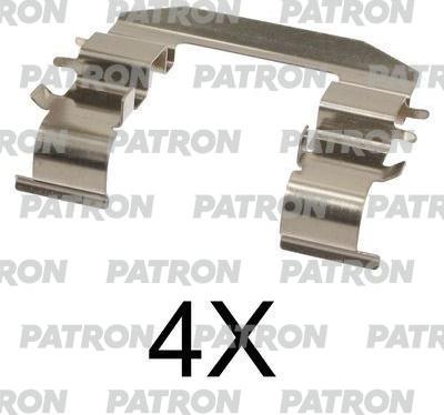 Patron PSRK1105 - Accessory Kit for disc brake Pads autospares.lv