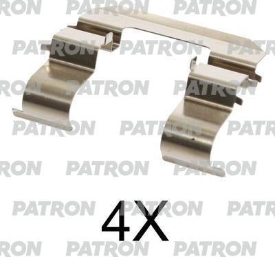 Patron PSRK1187 - Accessory Kit for disc brake Pads autospares.lv