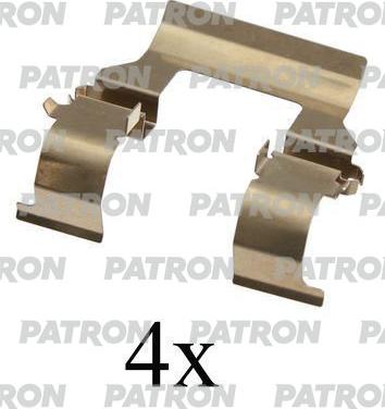 Patron PSRK1135 - Accessory Kit for disc brake Pads autospares.lv