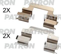 Patron PSRK1345 - Accessory Kit for disc brake Pads autospares.lv