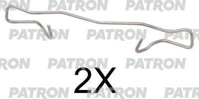 Patron PSRK1357 - Accessory Kit for disc brake Pads autospares.lv
