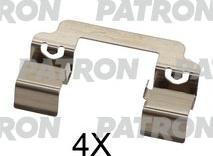 Patron PSRK1298 - Accessory Kit for disc brake Pads autospares.lv