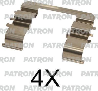 Patron PSRK1248 - Accessory Kit for disc brake Pads autospares.lv