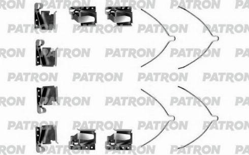 Patron PSRK1254 - Accessory Kit for disc brake Pads autospares.lv