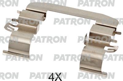 Patron PSRK1263 - Accessory Kit for disc brake Pads autospares.lv