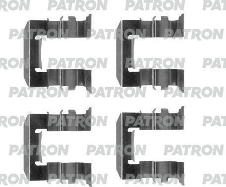 Patron PSRK1205 - Accessory Kit for disc brake Pads autospares.lv