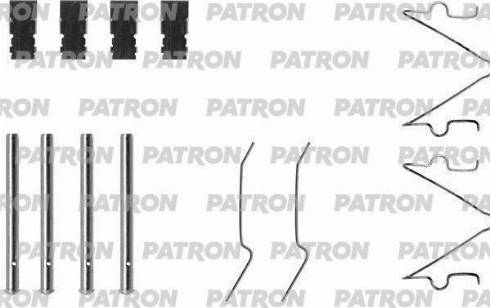 Patron PSRK1201 - Accessory Kit for disc brake Pads autospares.lv