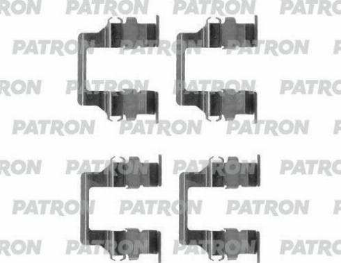 Patron PSRK1211 - Accessory Kit for disc brake Pads autospares.lv