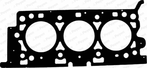 Payen AC5780 - Gasket, cylinder head autospares.lv