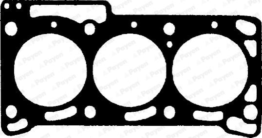 Payen BS430 - Gasket, cylinder head autospares.lv