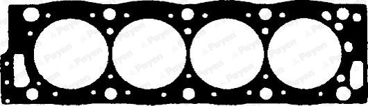 Payen BV140 - Gasket, cylinder head autospares.lv