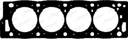 Payen BY310 - Gasket, cylinder head autospares.lv