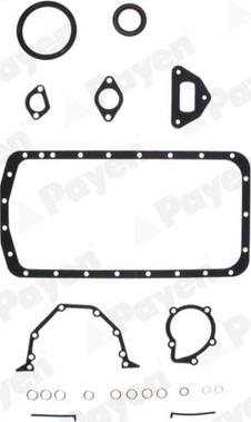 Payen EL890 - Gasket Set, crank case autospares.lv