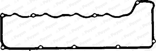 Payen JN521 - Gasket, cylinder head cover autospares.lv