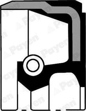 Payen NA5177 - Shaft Seal, crankshaft autospares.lv