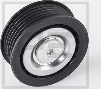 PE Automotive 010.778-00A - Pulley, v-ribbed belt autospares.lv