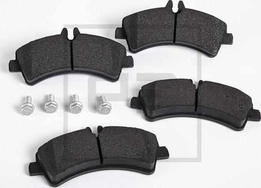 PE Automotive 086.349-00A - Brake Pad Set, disc brake autospares.lv