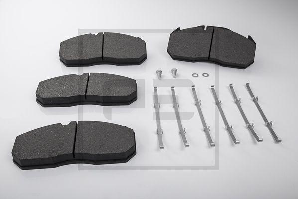 PE Automotive 086.302-50A - Brake Pad Set, disc brake autospares.lv