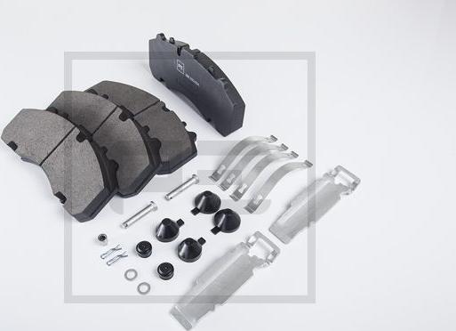 PE Automotive 086.333-00A - Brake Pad Set, disc brake autospares.lv