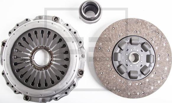 PE Automotive 080.434-00A - Clutch Kit autospares.lv