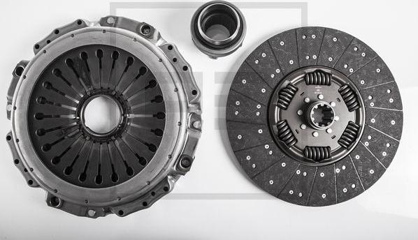 PE Automotive 080.431-00A - Clutch Kit autospares.lv