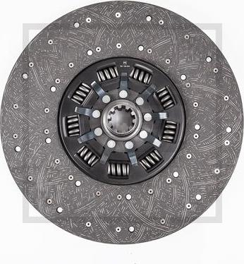 PE Automotive 080.156-00A - Clutch Disc autospares.lv