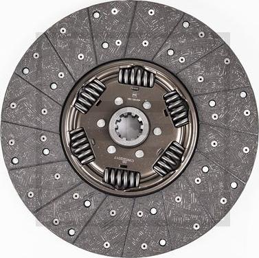 PE Automotive 080.158-00A - Clutch Disc autospares.lv