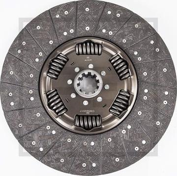 PE Automotive 080.162-00A - Clutch Disc autospares.lv