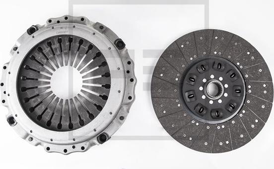 PE Automotive 080.173-00A - Clutch Kit autospares.lv