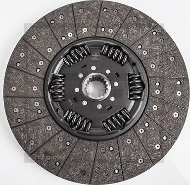 PE Automotive 080.275-00A - Clutch Disc autospares.lv