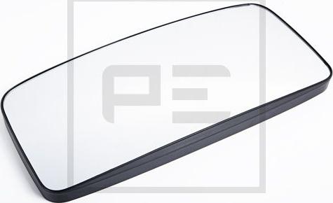 PE Automotive 038.108-80A - Mirror Glass, outside mirror autospares.lv