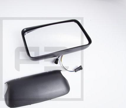 PE Automotive 028.116-80A - Outside Mirror, driver cab autospares.lv