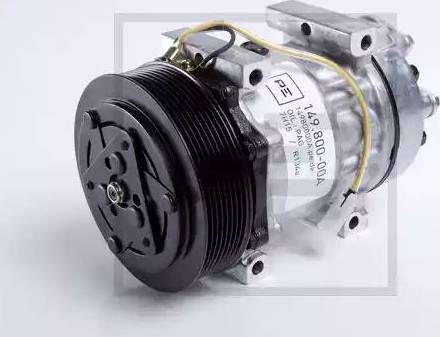 PE Automotive 149.800-00A - Compressor, air conditioning autospares.lv