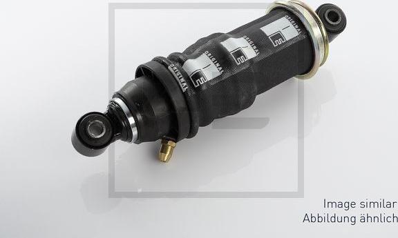 PE Automotive 253.024-00A - Shock Absorber, cab suspension autospares.lv