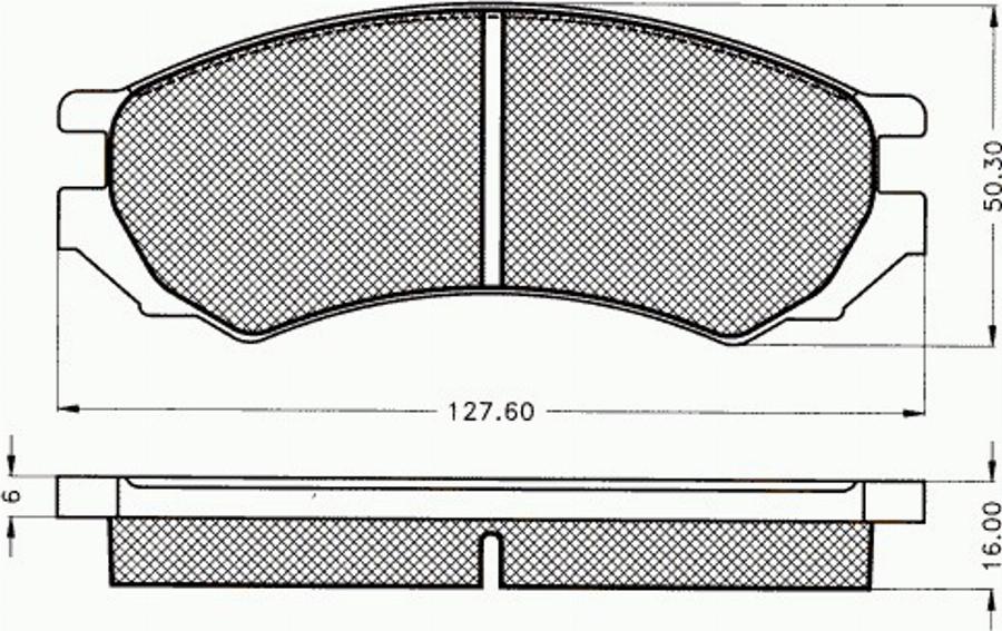 Pex 7154 - Brake Pad Set, disc brake autospares.lv