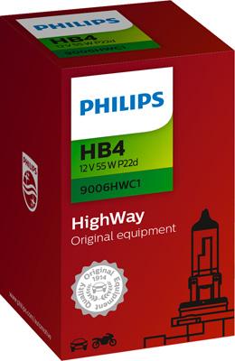 PHILIPS 9006HWC1 - Bulb, spotlight autospares.lv