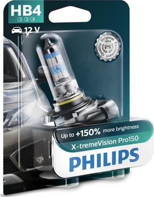 PHILIPS 9006XVPB1 - Bulb, spotlight autospares.lv