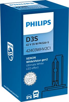 PHILIPS 42403WHV2C1 - Bulb, spotlight autospares.lv