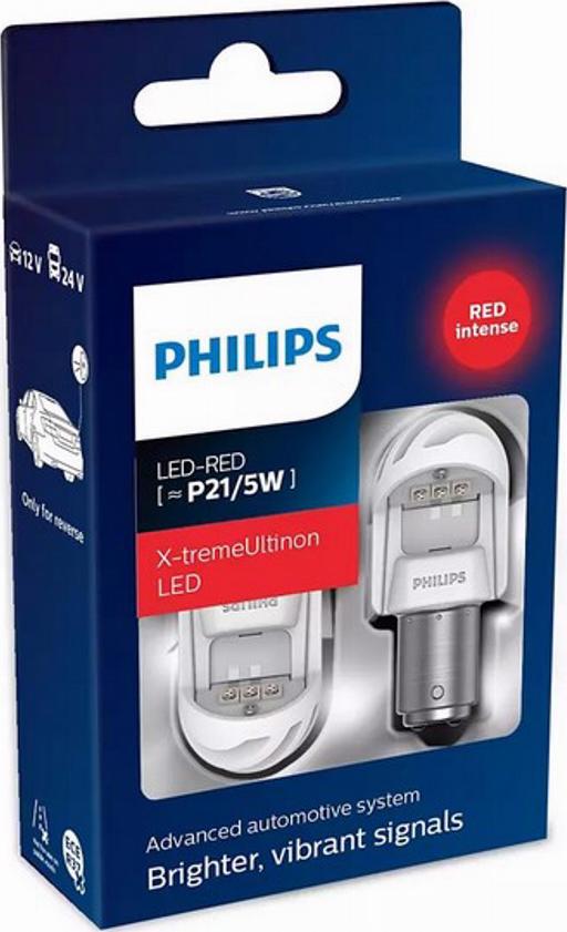 PHILIPS 11499XURX2 - Bulb, daytime running light autospares.lv