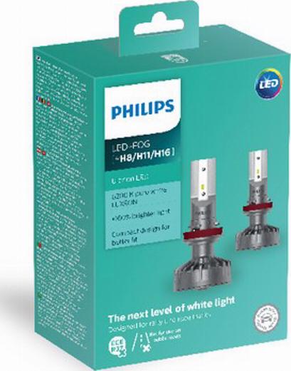 PHILIPS 11366ULWX2 - Bulb, fog light autospares.lv