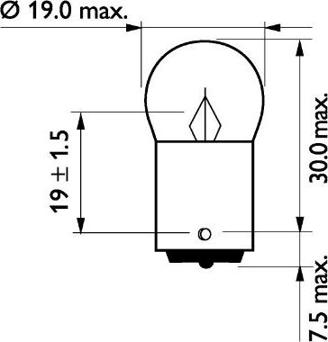 PHILIPS 13821MLCP - Bulb, indicator autospares.lv