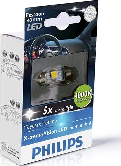 PHILIPS 129454000KX1 - Bulb, interior light autospares.lv