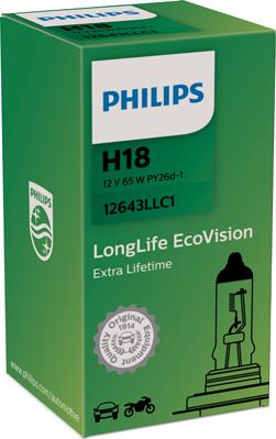 PHILIPS 12643LLC1 - Bulb, spotlight autospares.lv