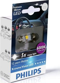 PHILIPS 128596000KX1 - Bulb, interior light autospares.lv