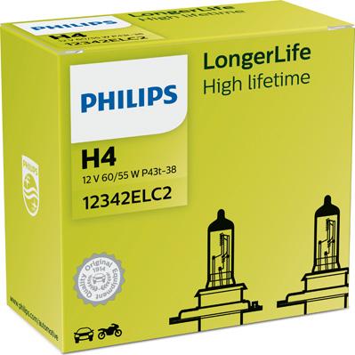 PHILIPS 12342ELC2 - Bulb, spotlight autospares.lv