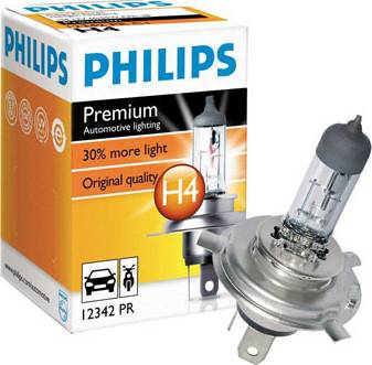 PHILIPS 12342PR - Bulb, fog light autospares.lv