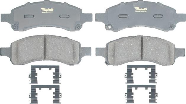 Pika 271-3749 - Brake Pad Set, disc brake autospares.lv