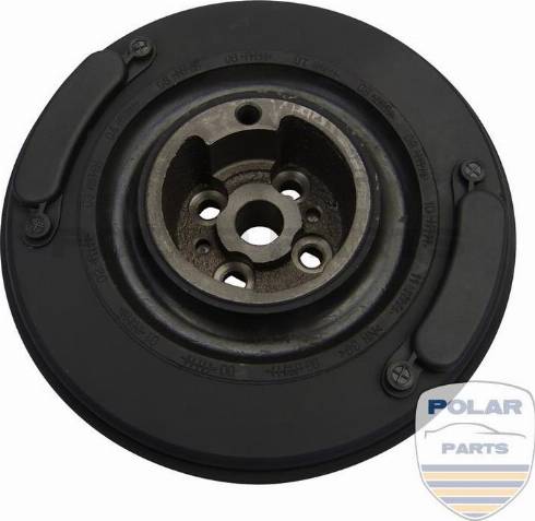 PolarParts 10004460 - Belt Pulley, crankshaft autospares.lv