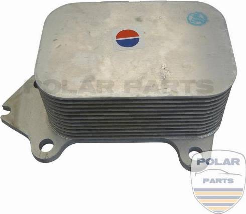 PolarParts 10004595 - Oil Cooler, engine oil autospares.lv